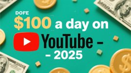Как зарабатывать на YouTube от 100$ в день - 2025